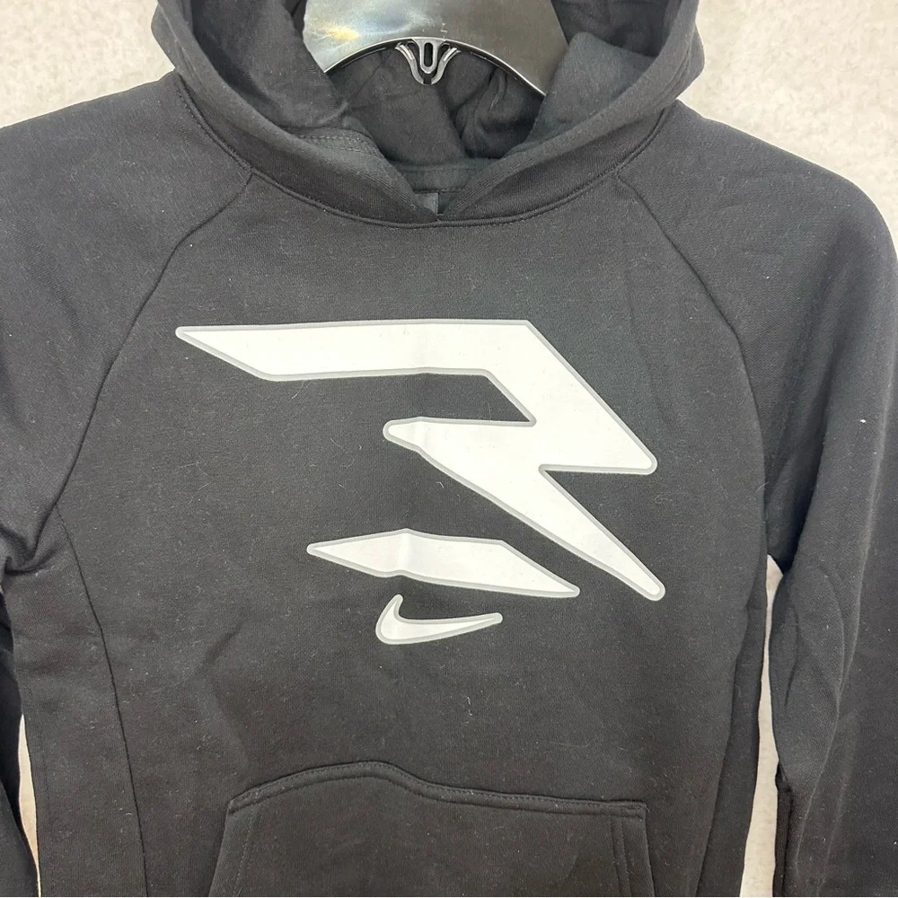 Boys Black Nike Sweatshirt Hoodie